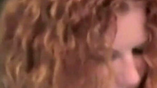 Redhead Amateur MILF with Hairy Pussy Masturbates with a Dildo in the Pool