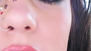 Sweet Teen Rosalyn Sphinx POV Deepthroat Blowjob and Cum Swallow