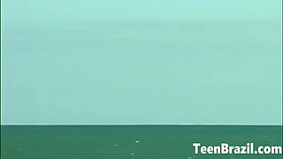 Outdoor Sex on the Beach with a 18yo Brazilian Teen