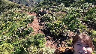 Amateur couple hot outdoor sextape