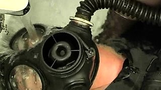 Femdom fetish mistresses fuck bdsm loser with strapon