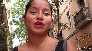 Curvy Latina Amy Amor with Big natural Tits Pickup by German Dude - Reality Hardcore