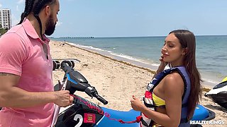 Beach Raunchy Rides Jet Skis And Meatpole Sneaky Sex