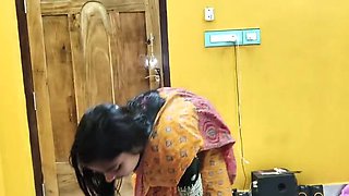 Indian Desi Village Honeymoon First Night - Cute Couple Fucking in Hindi
