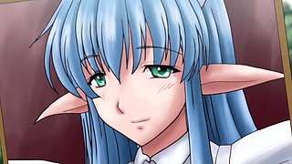 Busty babes got trapped in a horny monster infested mansion hentai