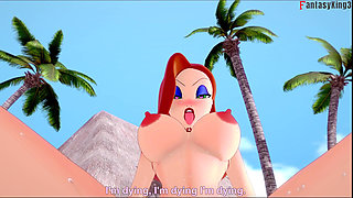 being fucked by Jessica Rabbit hot milf