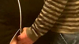 Stranger Old Man Stick His Finger in Her Pussy