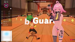 Vr Anime Babe Fucked While Wearing Bunny Girl Costume [Vtuber]