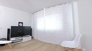 Abril Real Amateur Nude Casting Virtual Reality Backstage