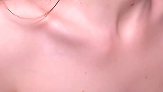 A Student with Tiny Tits Sucks Her Boyfriend's Dick!