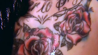 Busty brunette solo masturbation