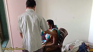 Desi Indian Bhabhi Hardcore Fucking Her Servant While Husband is Away - Hot Jiya Sharmaa