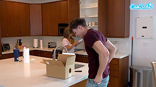 Step Mom Catches Big Tits Teen Step Daughter Fucking Step Bro Bwc