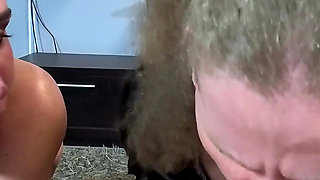 Two Girls in French Maid Outfits Sucking Cock