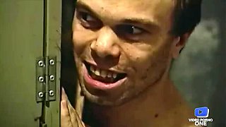 Lea Martini Submissive Anal Fuck with Big Tits in Prison Threesome