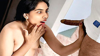My Bhabhi Reaction on My Big Cock