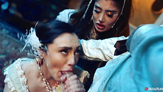 Raunchy tarts emotional xxx scene