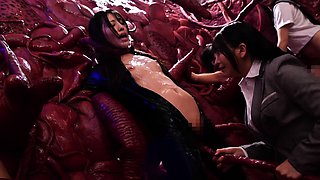 Tentacle Academy: The Sexy Japanese Students Fall To The