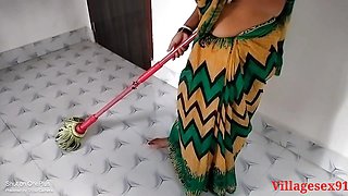 Green Saree Indian Mature Sex in Fivester Hotel ( Official Video by Villagesex91)