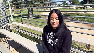 Yolanda Yamz Rome Major Bootylicious Dark-haired COUGAR Outdoor Woods Passion