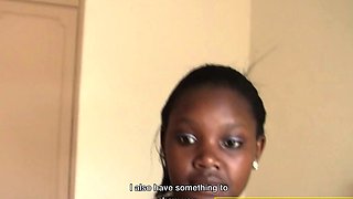 Adorable Tight African College Teen Casting
