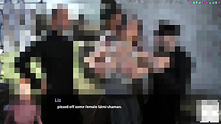 Builder Fucks Preacher's Daughter and Her Friends in Hot 3D Hentai