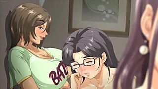 Sexy cheating wives cheating MILF fucking with a stranger hentai