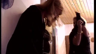 A Blonde Lady From Germany Is Here to Drain His Cock
