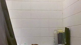 Chubby Brunette Big Boobs Dildo Masturbation