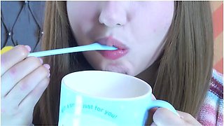 Surprise! I Found A Magic Spoon In My Sisters Bedroom. Now I Can Enjoy The Milk Her Boyfriend Has