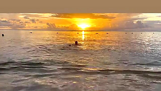 A Goddess’s Sunset Is the Signature to End the Day
