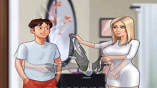 Wild summer fun with the biggest boobs and cartoon fantasies
