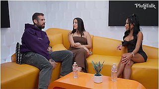 Petite Asian Model Cj Miles Gets Wrecked During Threesome