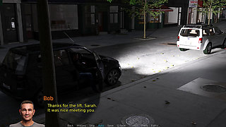 Bigcock Hitchhiker Fucked and Creampied a Desperate MILF