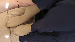 My Wife Comes Home From Party With Wet Hairy Pussy - Amateur MILF Demona & Maxim Real Homemade Sex