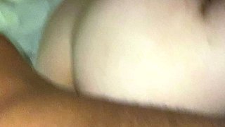 Perfect ass brunette sucing and banging POV