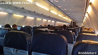 Blowjob And Masturbation In Air Plane 14 Min