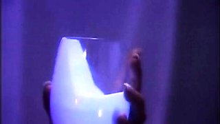 Blonde and brunettes busty MILF sucks and fucks