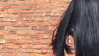 Cute Teen Lolly Flashing Her Small Tits and Pussy Outdoors