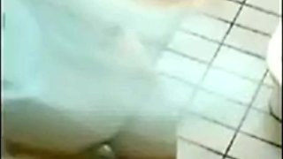 Busty Arab Stepmother spied on showering