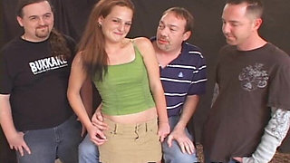 Tiny Tit College Bitch Spring Break Bukkake Swallow Facials!