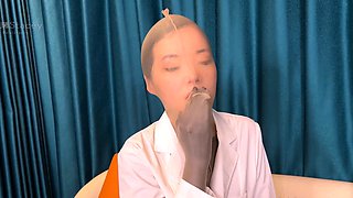 Blonde emo amateur solo masturbation
