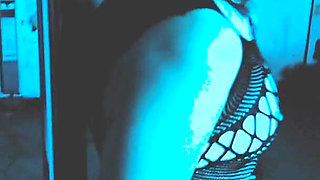 Trapped Slut pushed to Strip and Suck off Captor