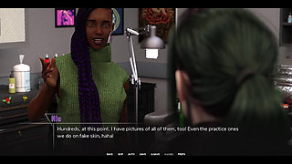 Taboo University 119 - Emo Girl Gets Fingered Hard in the Tattoo Parlor