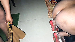 Hairy Indian Aunty Shonaa Yadav Twerking in Bodystocking - Desi Wife Role Play