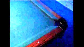 Brunette Teen Gets Fucked on Pool Table - Big Dick Brandon Iron Pounds Temptress