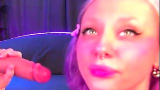 Sexy amateur blonde blowjob amp cumshot HD