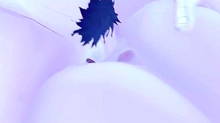 Busty teen girl gets her trimmed pussy and tight butthole pounded cartoon