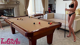Bet on a Game of Pool and the Prize Was a Creampie