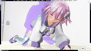 Hentai 3d And 3d Hentai - Creampie Neptunia In The Ass